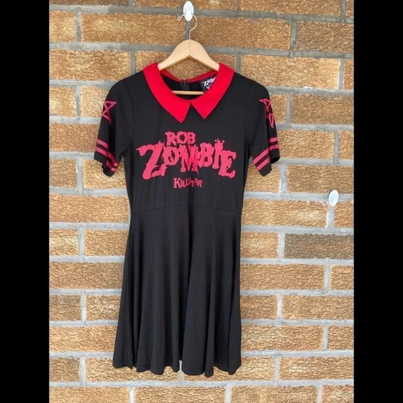 Killstar x Rob Zombie Dead City Skater Dress Size large - Picture 3 of 10